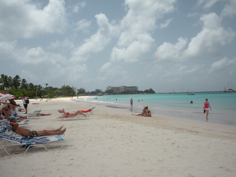 Barbados Brownes Beach Carlisle Bay Local Bajan