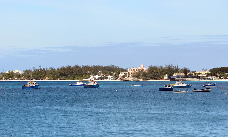 Barbados fishing boats
