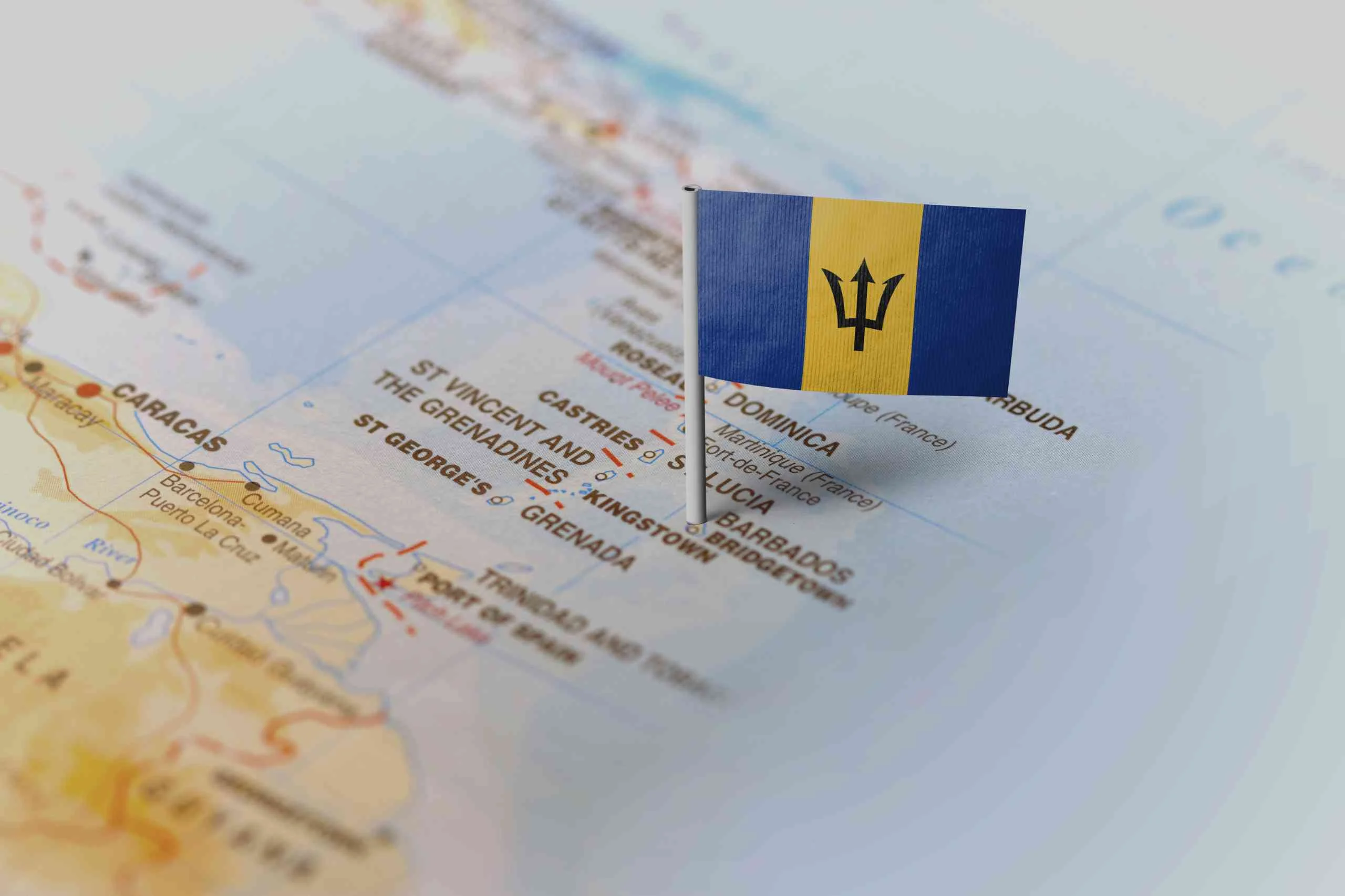 Barbados on the Map